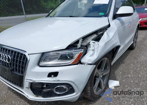 2016 Audi Q5 3.0T Premium Plus from USA, damaged, VIN WA1D7AFP2GA027643